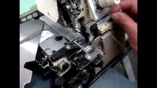 Juki MO2516 6 thread overlock Merrow demo [upl. by Uno578]