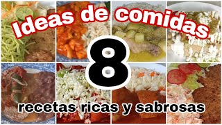 Ideas De Comidas Ricas Y Sabrosas compilación de recetas parati viral fyp viralvideo [upl. by Marcy]