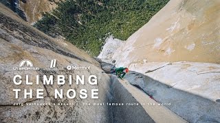 CLIMBING THE NOSE  Jorg Verhoevens ascent of the most famous route in the world [upl. by Worrell222]