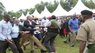 SEE HOW WETANGULA AND NAKHUMICHA WERE CHASED IN TRANS NZOIA AFTER TRIED TO ATTACK GOV NATEMBEA [upl. by Yraeht]