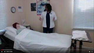 CNA Skill Making a Simple Occupied Bed with a Bedridden Patient [upl. by Wind]