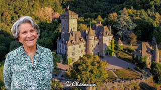 Visite du Château de Pesteils avec sa Propriétaire Yvonne de Miramon [upl. by Marleen]