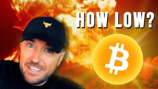 How Low Will Bitcoin Drop  Watch Before You Sell [upl. by Raknahs]