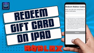 How To Redeem Roblox Gift Card On iPad Full Guide [upl. by Burleigh548]