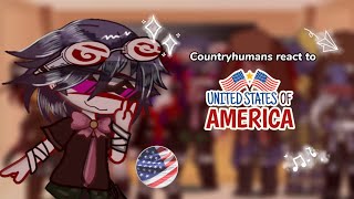 COUNTRYHUMANS REACT TO USACOUNTRYHUMANSSLIGHT 🇺🇦x🇨🇦 [upl. by Runkel]