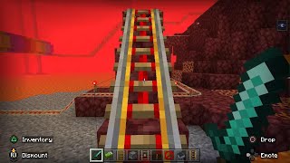 Minecraft roller coaster [upl. by Euqirat]