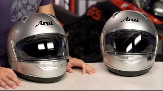 Arai SignetX amp Arai QuantumX Helmet Review at RevZillacom [upl. by Loise]