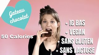 GATEAU Au CHOCOLAT HEALTHY en 5 MINUTES [upl. by Illib]