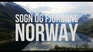 Sogn og Fjordane Norway As Seen By a Drone [upl. by Anifad190]