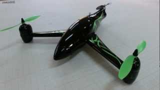 Y3 Fiberglass TriCopter Frame amp HK KK20 V15 Vol47 Test Flight [upl. by Jezabelle]