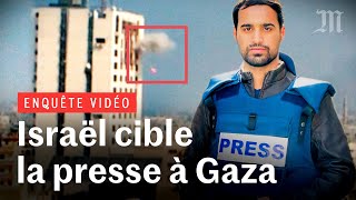 Gaza  comment Israël a tiré sur des caméras qui filmaient en direct [upl. by Atinreb]