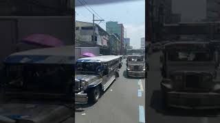 Philippines Manilla traffic philippines manila traffic jeepney itsmorefuninthephilippines [upl. by Darryl]