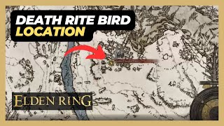 Death Rite Bird Snow Valley Ruins Overlook Boss Location  Elden Ring [upl. by Ultan919]