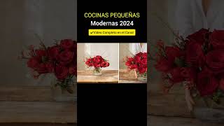 Cocinas Pequeñas Modernas 2024 [upl. by Eniretac]