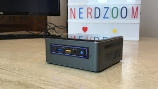 Entroware Aura  Intel NUC 7i7BNH Review LinuxUbuntu [upl. by Katerina]