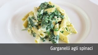 Garganelli agli spinaci [upl. by Aelram]