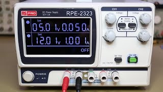 RS Pro RPE2323 bench power supply review 019 [upl. by Heilner242]