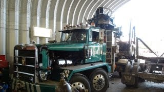 1975 Hayes HD Logging Truck [upl. by Sawtelle]