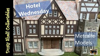 Metcalfe Hotel Wednesday  NEW 2023 release Cardboard model kit [upl. by Nestor377]