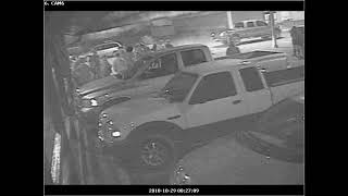 Surveillance footage of Olds Incident [upl. by Ping]