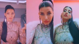 Nora Fatehi Im Bossy BTS VIDEO  nora fatehi dance  nora fatehi new song  nora fatehi performance [upl. by Burleigh]