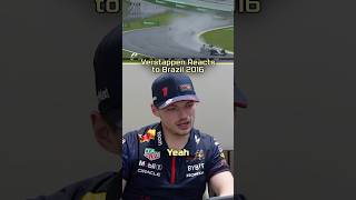 Max Verstappen Reacts to Brazil 2016 🇧🇷 [upl. by Juakn192]