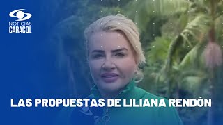 Liliana Rendón candidata a la Alcaldía de Medellín expone sus propuestas [upl. by Sldney]