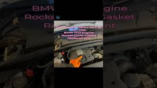 How to replace the rocker cover gasket on a BMW N43 engine [upl. by Ahsain]