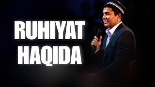 Muhammadali Eshonqulov  Ruhiyat haqida [upl. by Dressler]