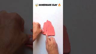 🤯 RUBBER CLAY 😱Homemade DOMS Eraser Clay🔥 shorts clay slime youtubeshorts diy satisfying asmr [upl. by Marthe813]