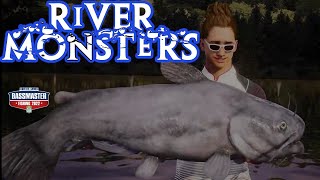 Bassmaster Fishing 2022 River Monsters 100lb Catfish [upl. by Atekahs170]