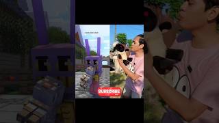 Original vs Animation  Pulu Pulu minecraft comedy [upl. by Venola]