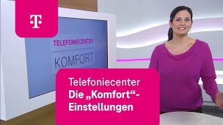 Telekom Telefoniecenter – Themenbereich „Komfort“ [upl. by Nale]