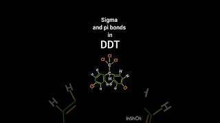 How to find sigma and pi bonds in DDT ll DDT structure sigma and pibond [upl. by Zurkow146]