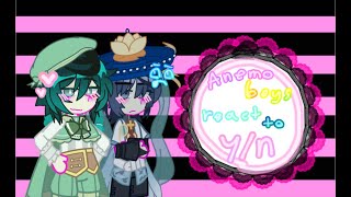 Anemo boys react to yn  1  all x yn  request if you want more [upl. by Idorb]