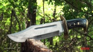 Timber Rattler Western Outlaw Bowie Knife [upl. by Einner14]