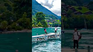 Iseltwald shortvideo travel swisstravels nature swissnature shorts short [upl. by Annayram749]