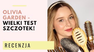 Olivia Garden – WIELKI TEST szczotek Must have wśród akcesoriów💛 [upl. by Laemaj636]