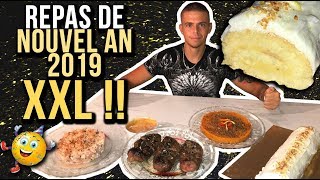 REPAS de NOUVEL AN 2019 XXL  HAPPY NEW YEAR [upl. by Sliwa]