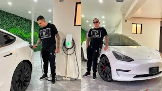 ESTRENANDO MI NUEVO TESLA 2022 Carro eléctrico [upl. by Nnairda]