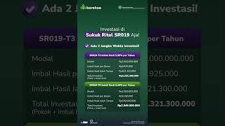 Hari terakhir beli Sukuk Ritel SR019🔥 shorts investasisyariah tipsinvestasi sukukritel [upl. by Jochebed]