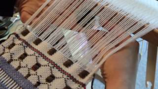 Reindeer on a rigid heddle loom [upl. by Gasser]