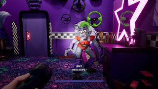 What happens if you enter Roxys room without Freddy  Five Nights at Freddys Security Breach [upl. by Guod]