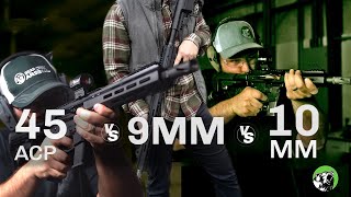 9mm vs 10mm vs 45 ACP PCCs Which Is Best [upl. by Esya]