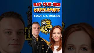 Hay que ser Hufflepuff JK Rowling potterhead harrypotter hogwarts hufflepuff jkrowling [upl. by Ecinev659]