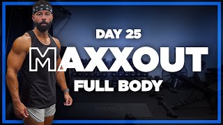 MAXXOUT Dumbbell Workout Program  DAY 25 FULL BODY WORKOUT [upl. by Euginomod]