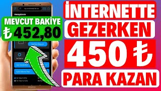 İNTERNETTE GEZERKEN 450 TL PARA KAZANDIRAN UZANTI 🤑 KANITLI  İnternetten Para Kazanma 2021 [upl. by Ariana]