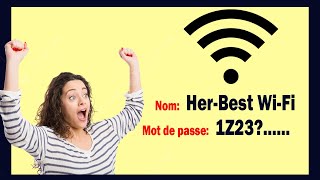 comment trouver le mot de passe des wifi avec CMD dans ton ordinateur windows 10  7 [upl. by Itnavart561]