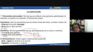 COMUNICACIÓN PARTE 1  Semana 11  Cepre Untels 2022 [upl. by Leduar287]