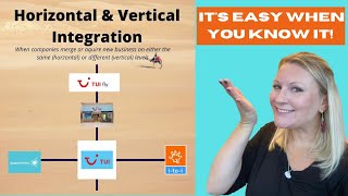 Horizontal And Vertical Integration Made EASY Advantages disadvantages and examples [upl. by Solrac]